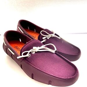 SWIMS Braided Lace Loafer Purple Men’s US 9.5/UK 8.5/EUR 42.5